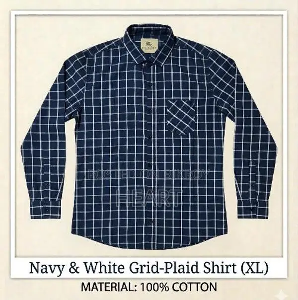 Summer Friendly 100% Pure Cotton Shirt