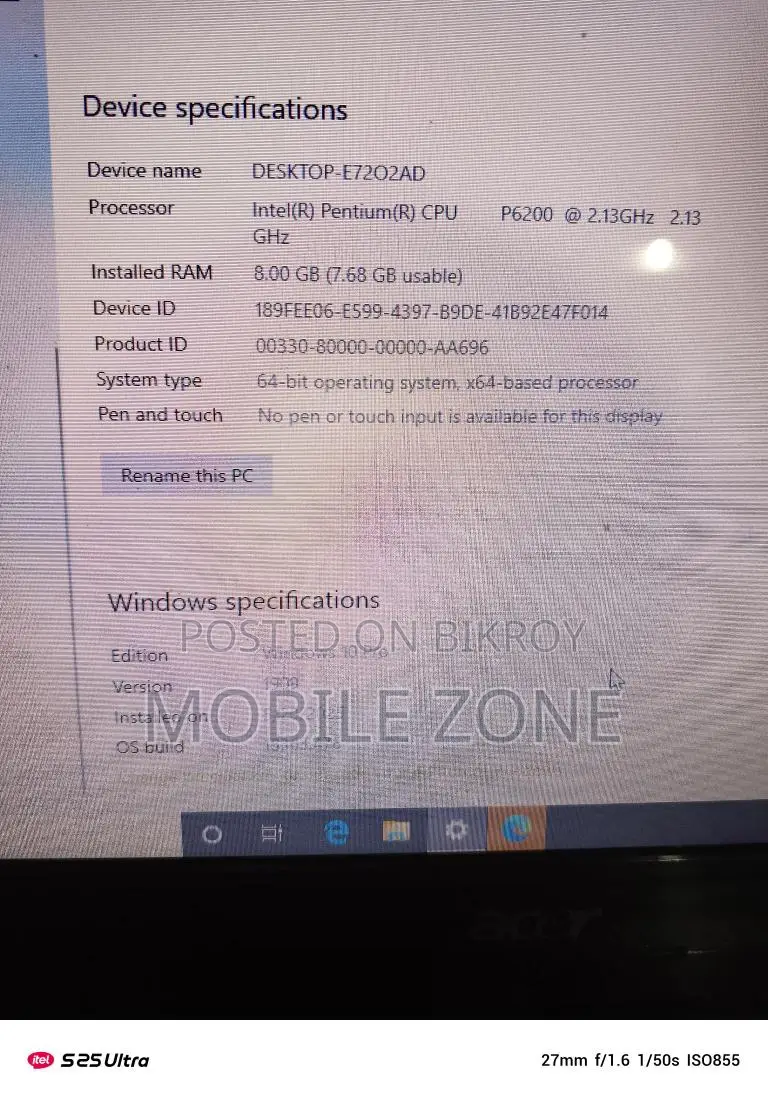 Emergency Laptop for Sale