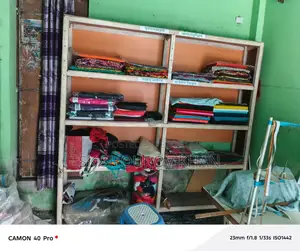 Glass and Clothing Racks for Sale