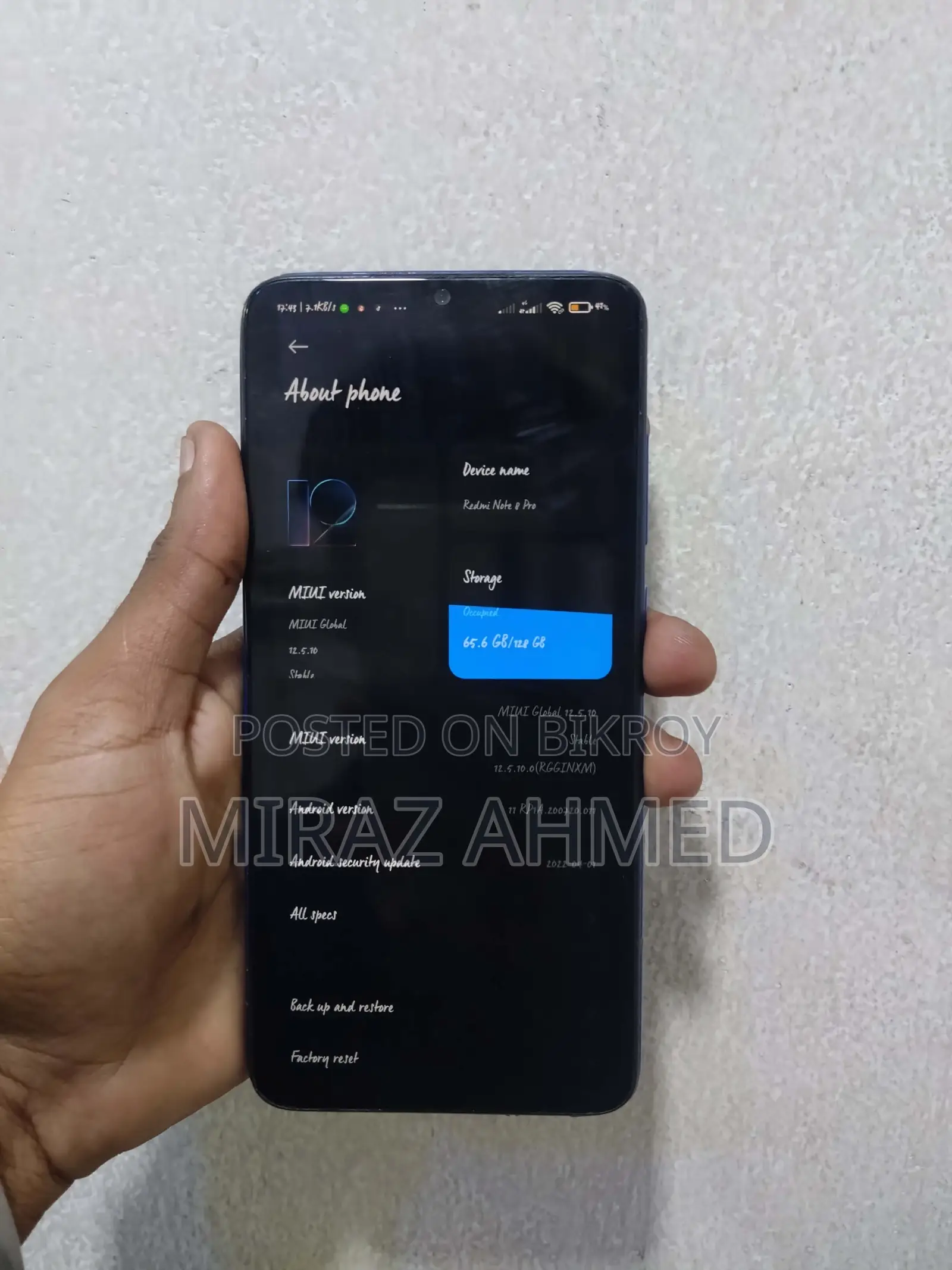 Xiaomi Redmi Note 8 Pro (Used)