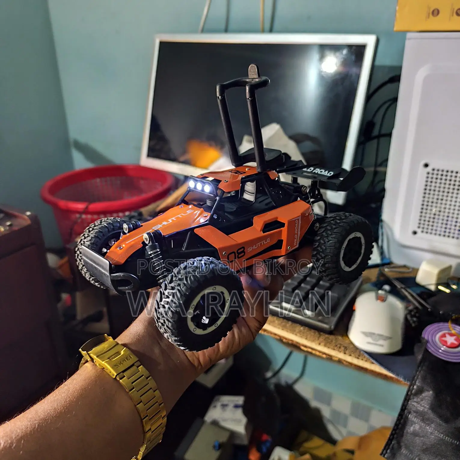 Foreign Remote Control Jeep Car Metal Body
