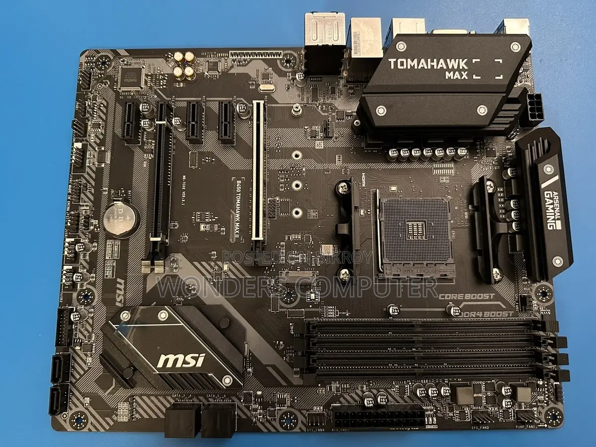 MSI B450 TOMAHAWK MAX AM4 AMD ATX Motherboard