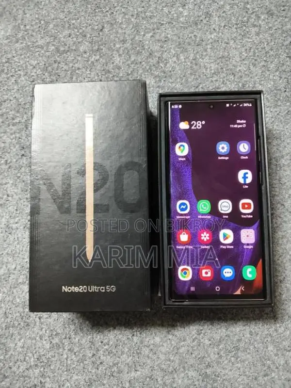 Samsung Galaxy Note 20 Ultra (Used)