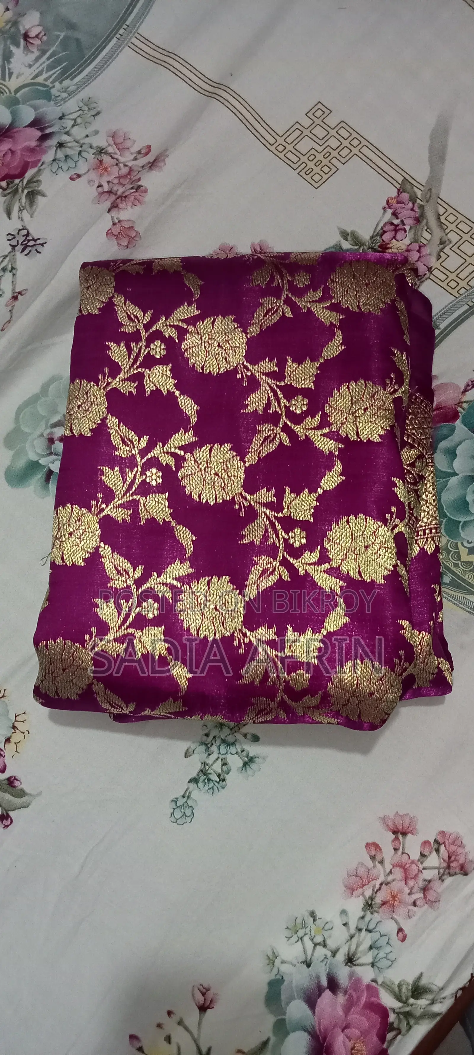Purple Banarasee Saree