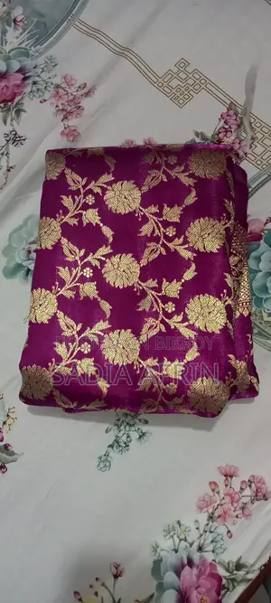 Purple Banarasee Saree