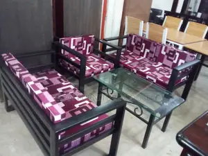 Heavy-Duty 22-Gauge 2+2+1 Sofa Set