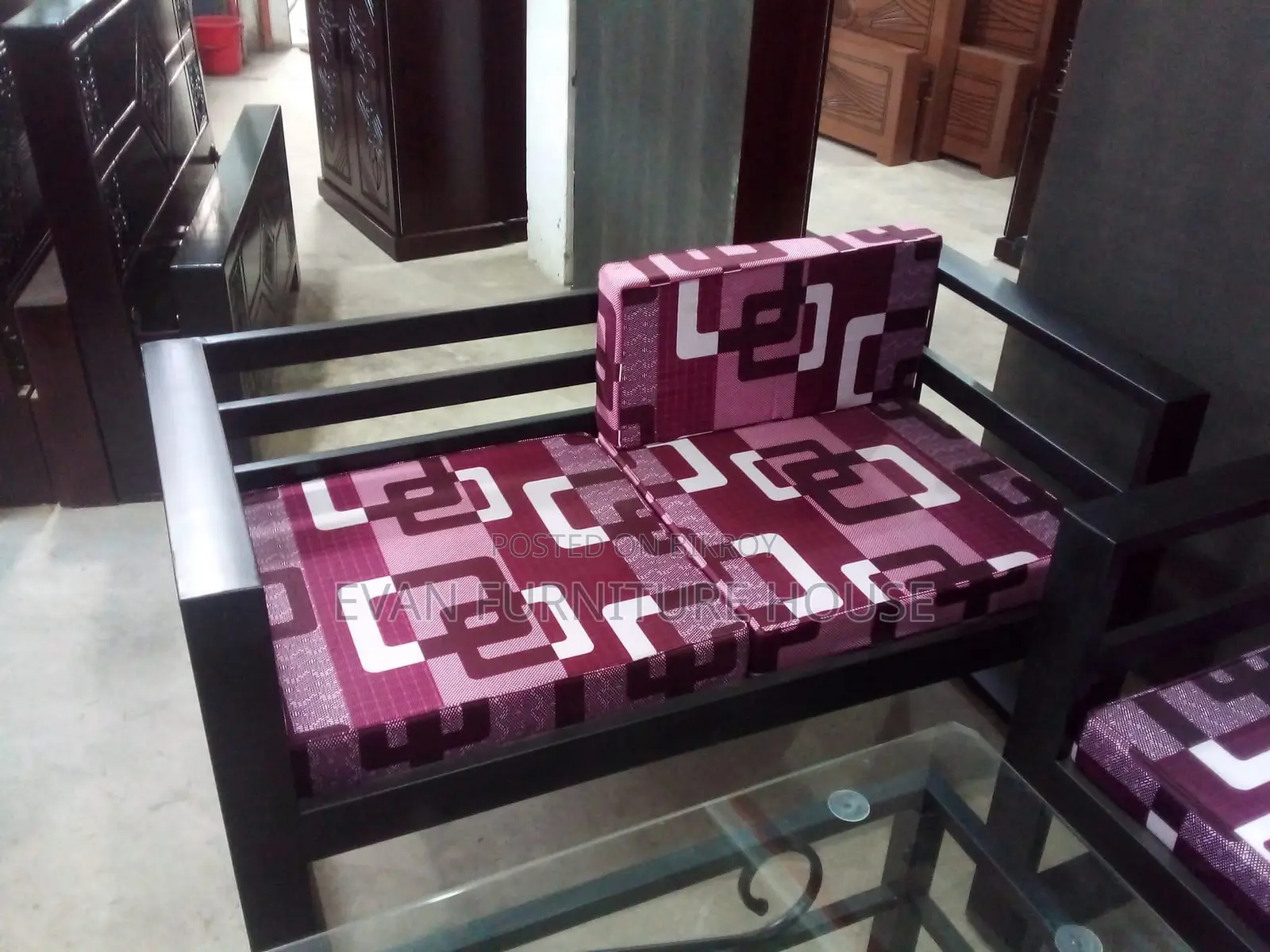 Heavy-Duty 22-Gauge 2+2+1 Sofa Set