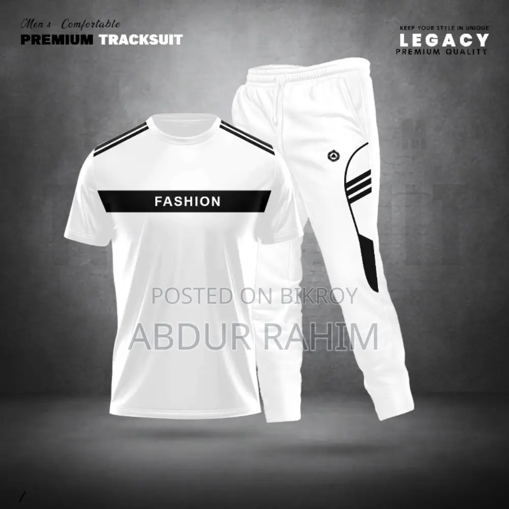 T-shirt with Trouser Full Track Suit (2pc set)