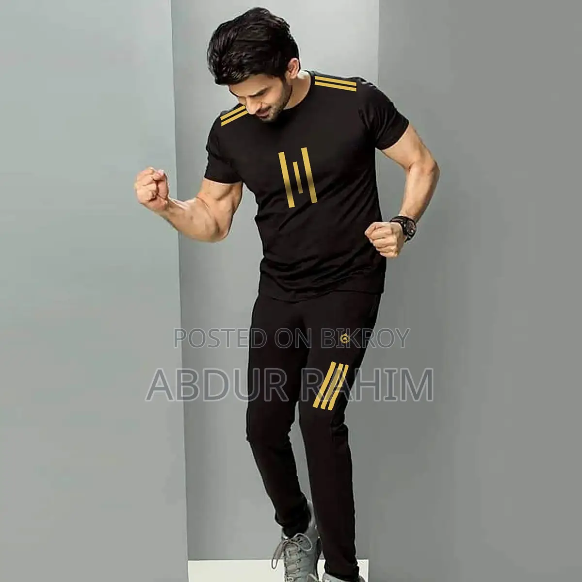 T-shirt with Trouser Full Track Suit (2pc set)