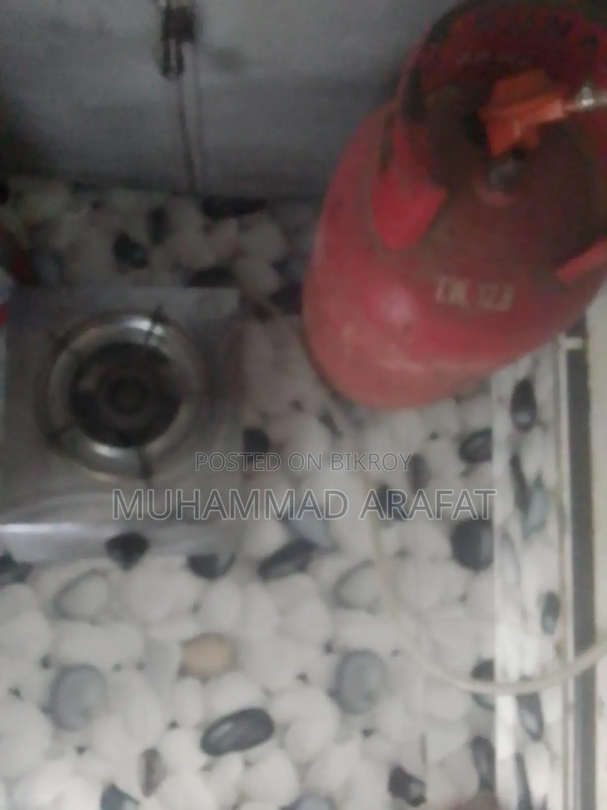 5 Kg Gas Cylinder & Stove for Sale