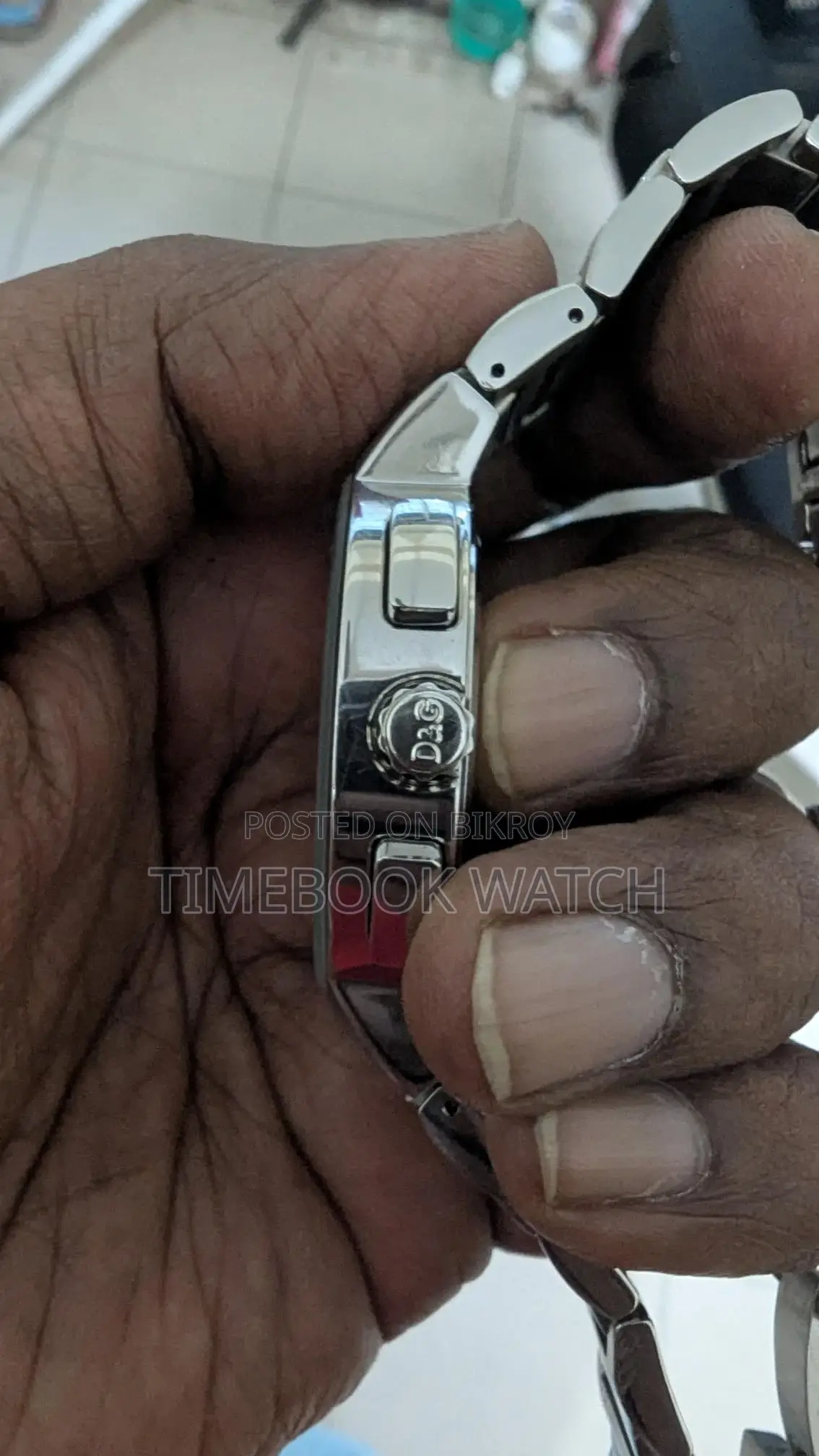 D&G Watch Beautiful Shining ডায়াল 100% Genuine New From USA