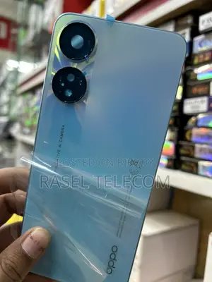 Oppo A78 Original Quality Back Shell - Diamond Matrix Design