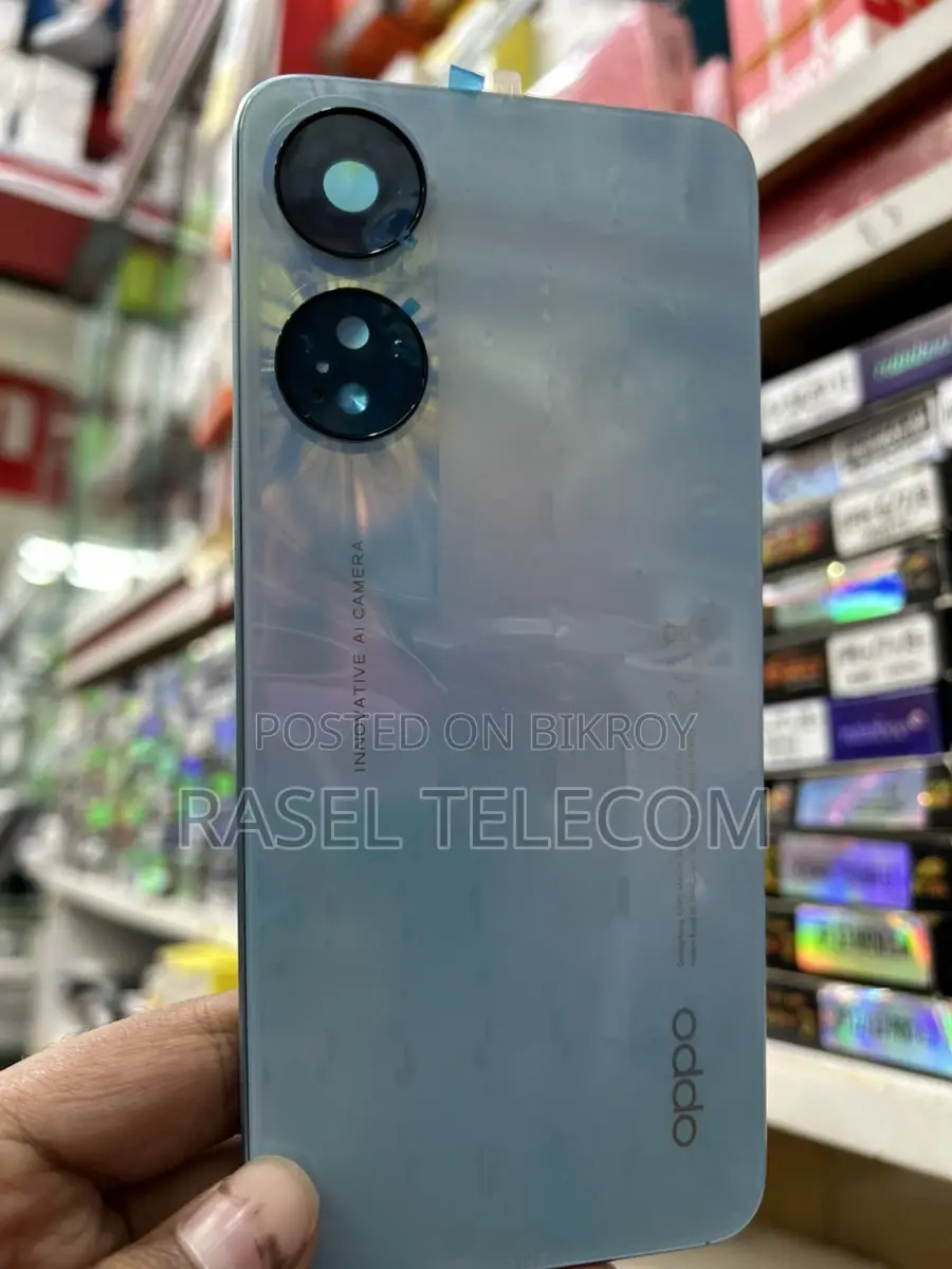 Oppo A78 Original Quality Back Shell - Diamond Matrix Design