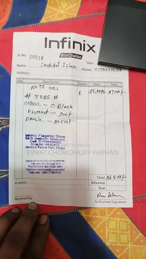 Infinix Note 40s (Used)