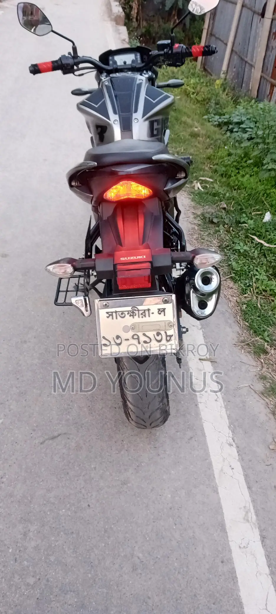 Suzuki Gixxer Monotone . 2023