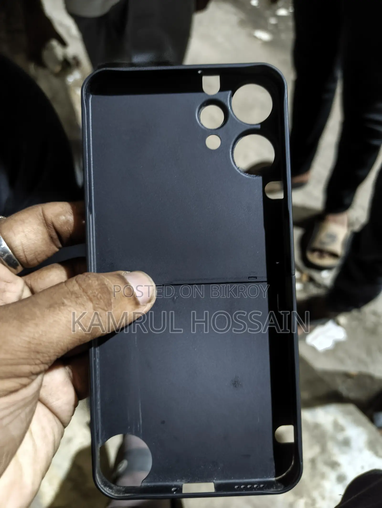 Nothing CMF Phone 2 Pro ব্ল্যাক ব্যাক কভার (২ পার্ট কেস)
