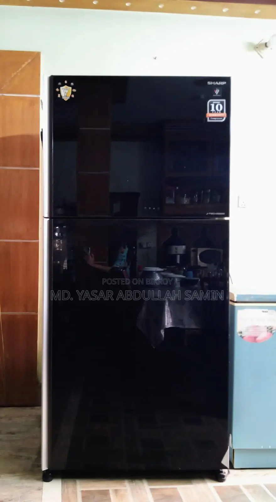 Sj-ex725p-bk Sharp -656 Liters Refrigerator Fridge