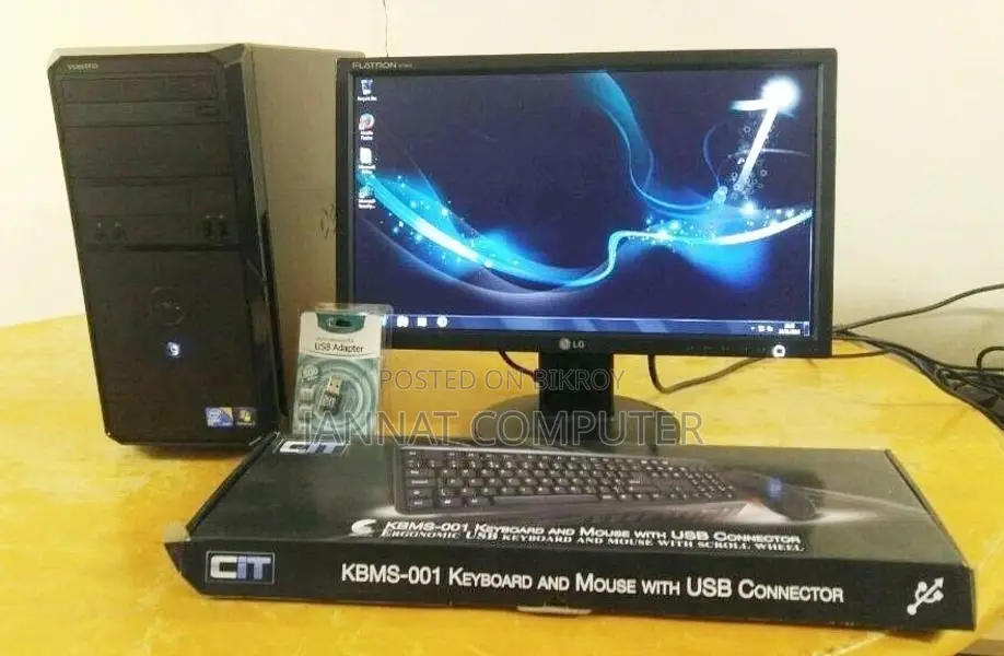 পাইকারি মেলা Core 2 duo+ram 4GB+500GB+DELL 17"LED