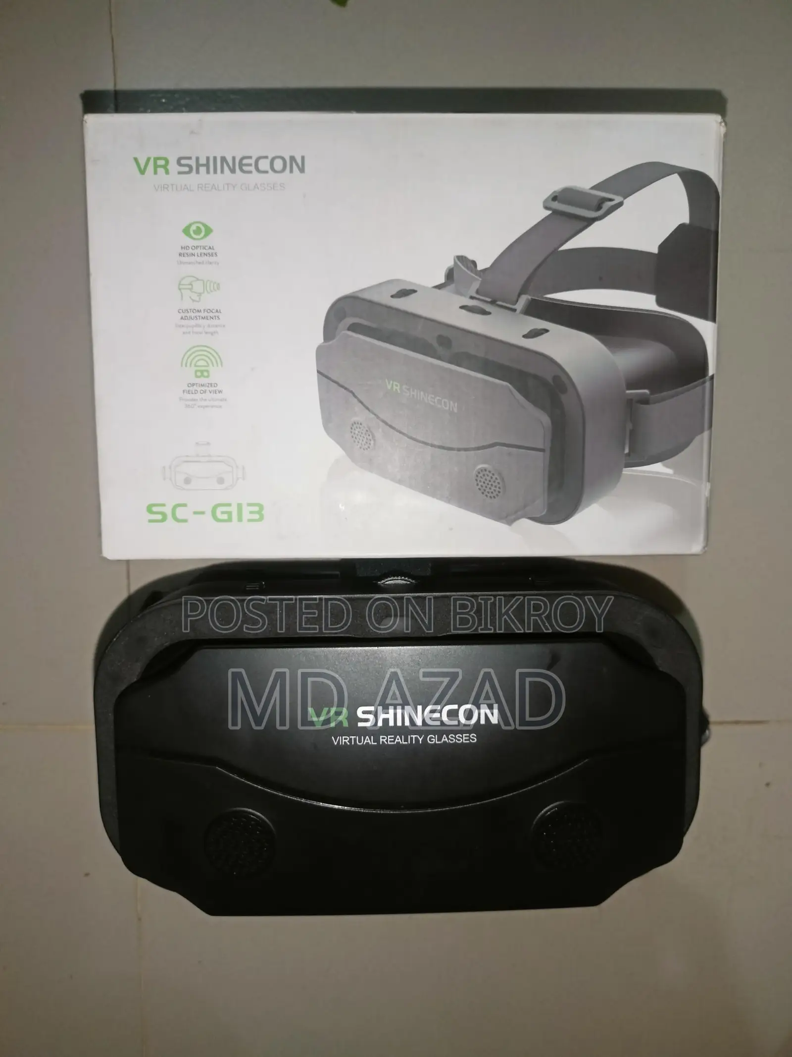 Vr Shinecon Sc-g13 Virtual Reality Glasses (With Box)