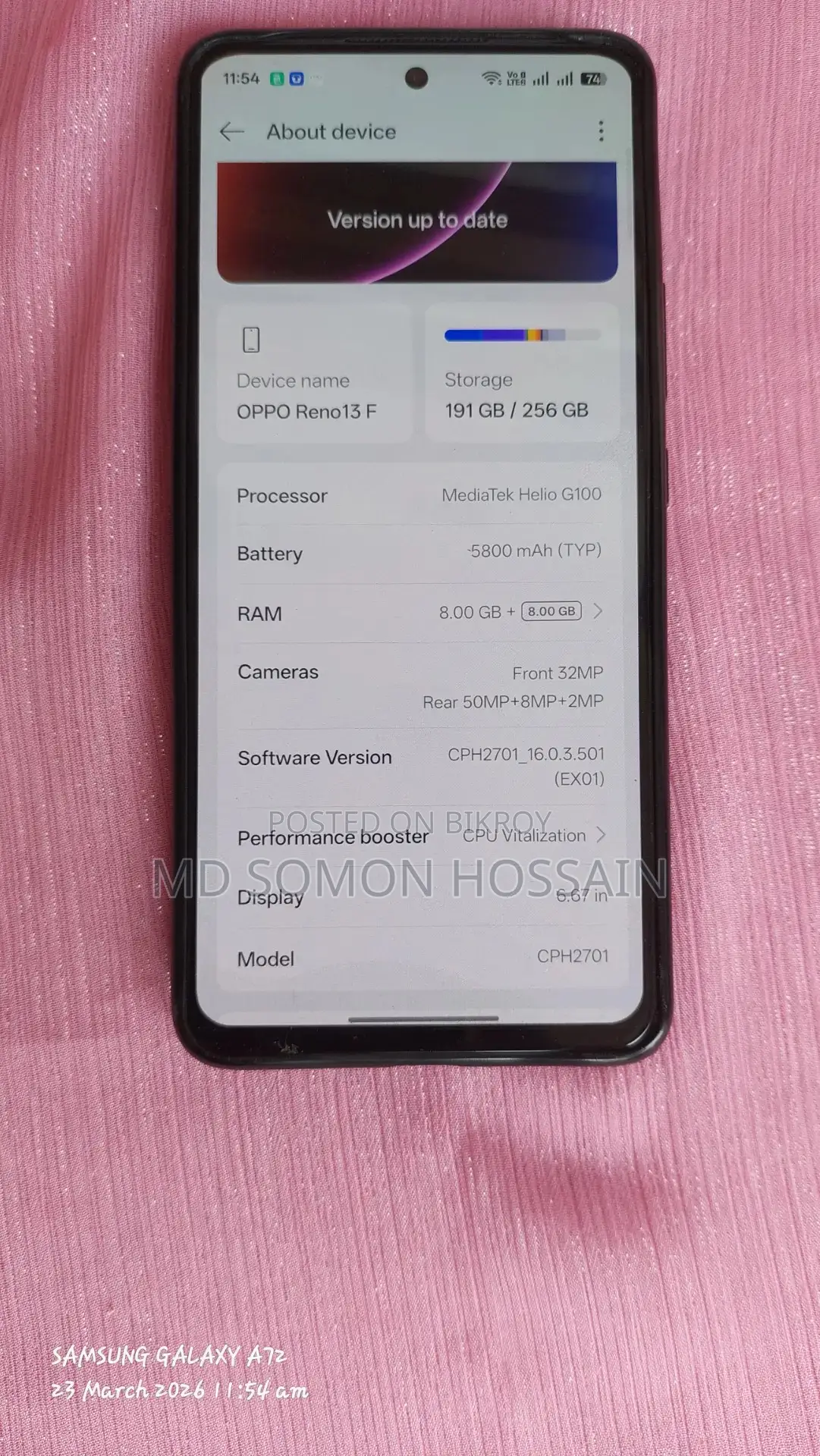 OPPO Reno 13F (Used)
