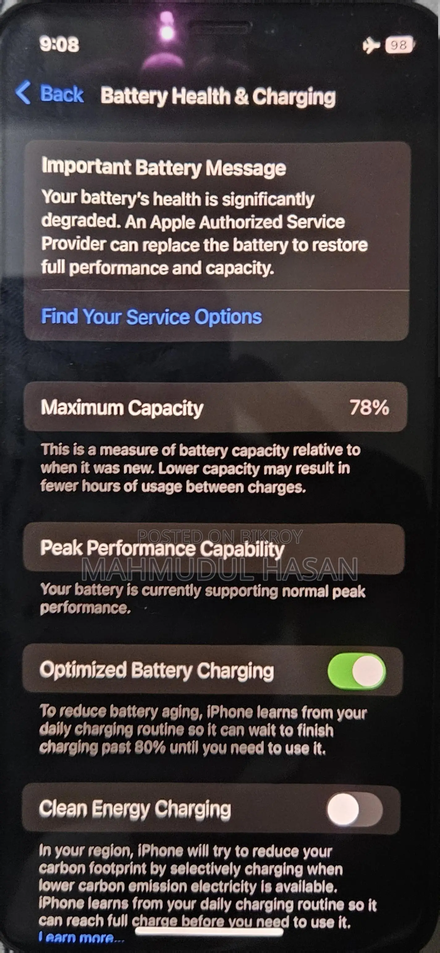 Apple iPhone XS (Used)