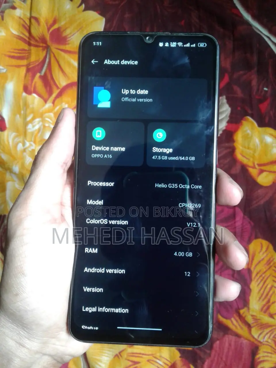 OPPO A16 (Used)