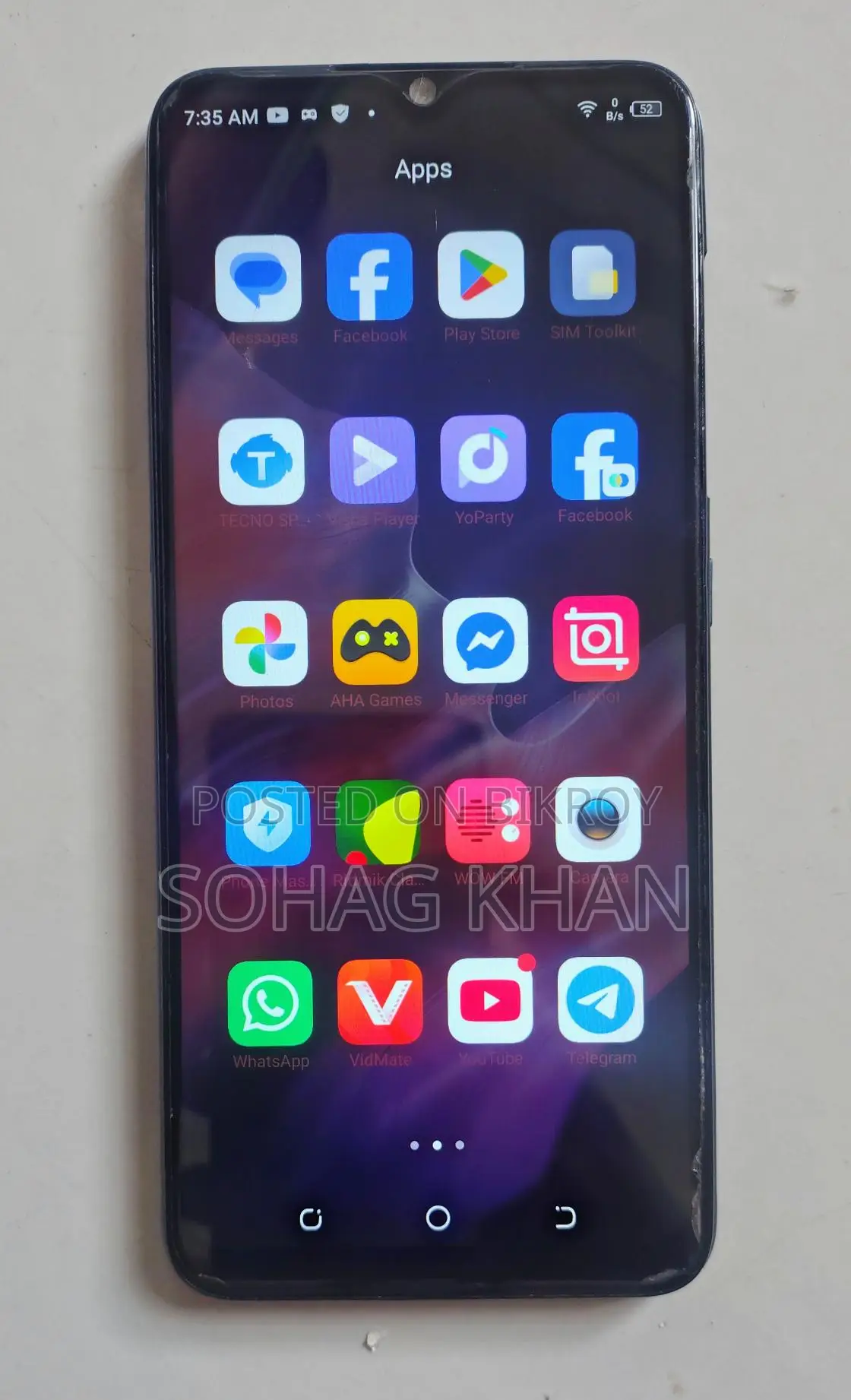 Tecno Pouvoir 4 3GB/32GB (6000mAh) (Used)