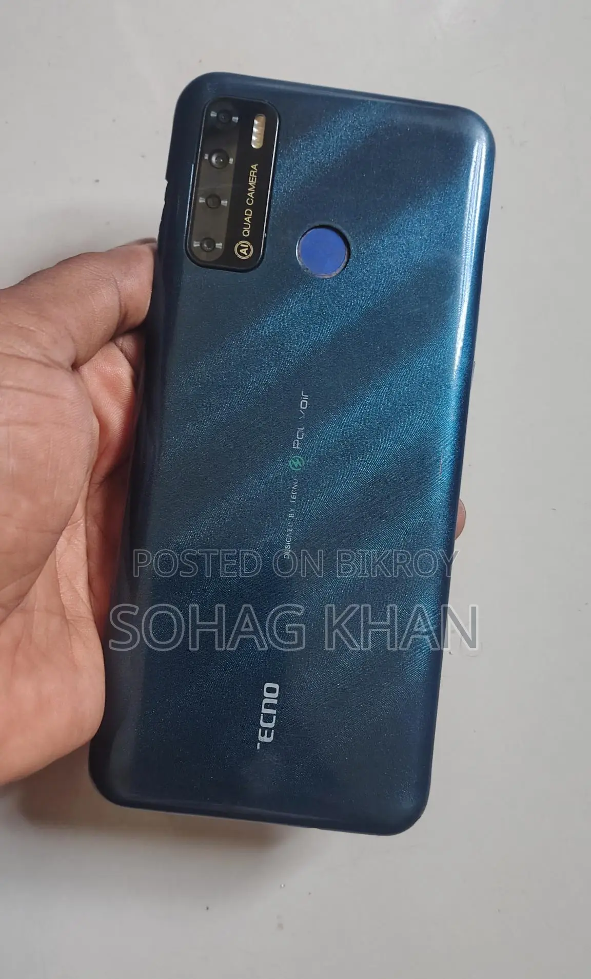 Tecno Pouvoir 4 3GB/32GB (6000mAh) (Used)