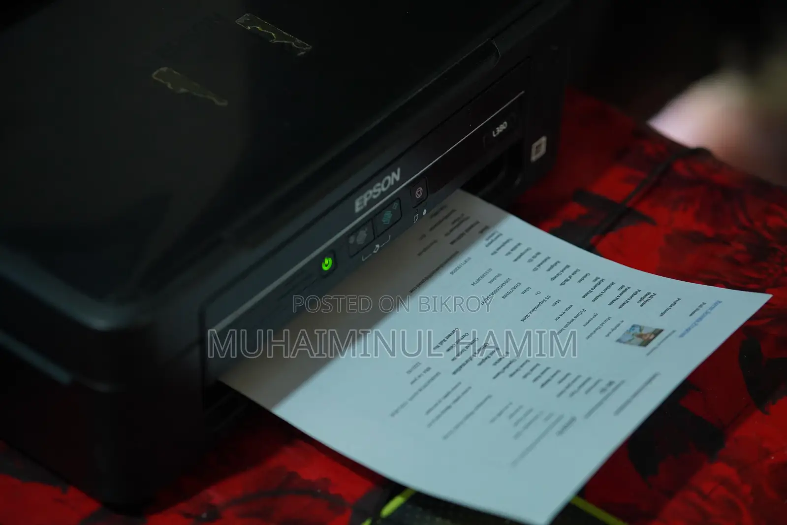 Epson L380 Colour Printer