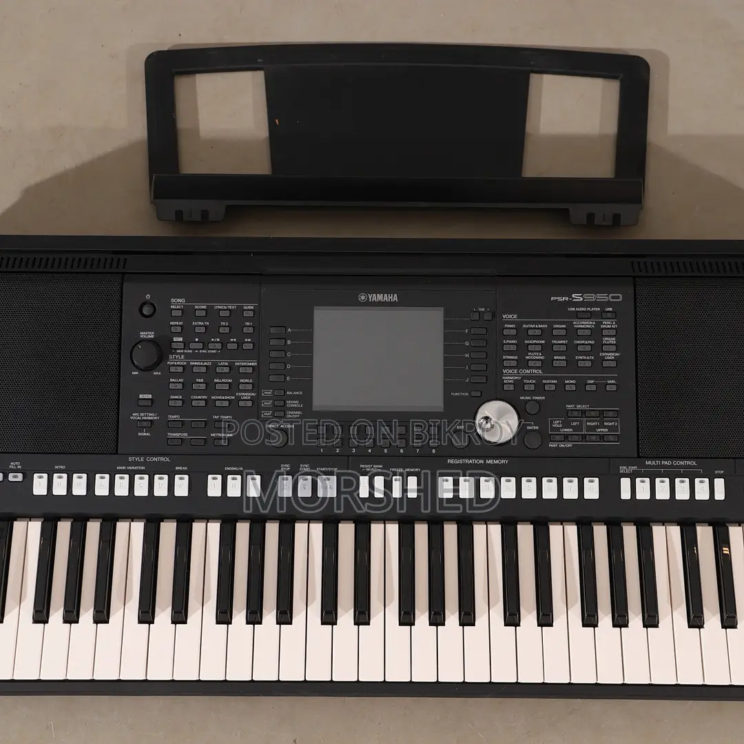 Yamaha PSR-S950 Professional Arranger Keyboard Made in Indonesia