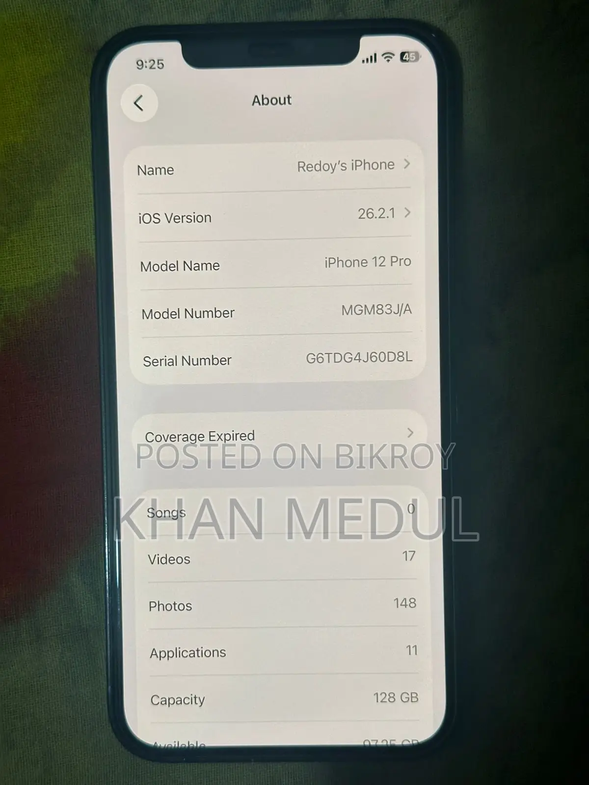 Apple iPhone 12 Pro (Used)