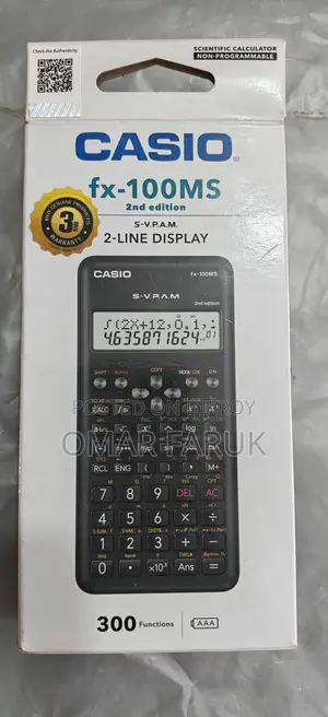 Casio Fx-100ms Scientific Calculator Original & 5 Years Warranty