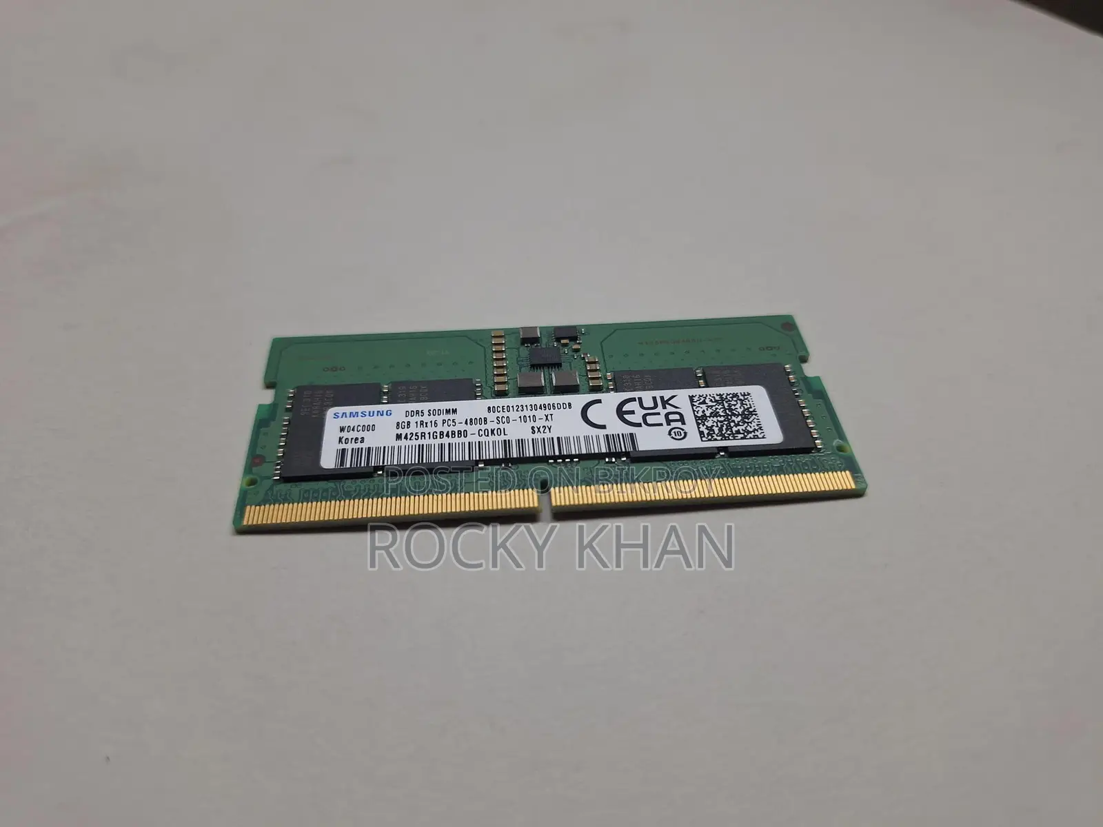 DDR5 8gb 4800mhz Laptop RAM