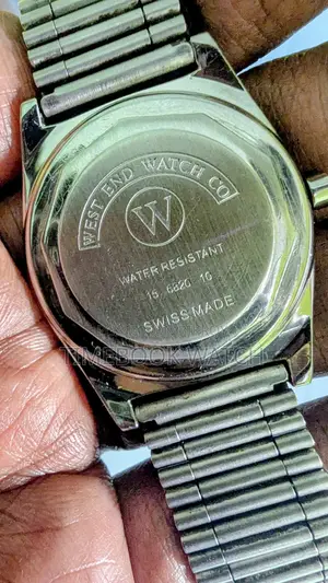 West End Co Watch 100% Authentic Gold Swiss Antique Machine