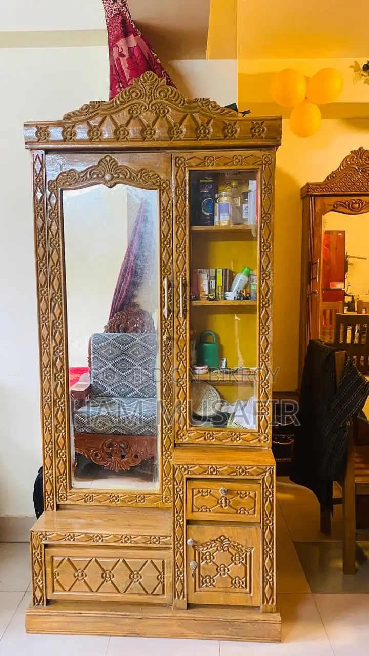 Dressing Table Made of Original Chittagong Teak Wood