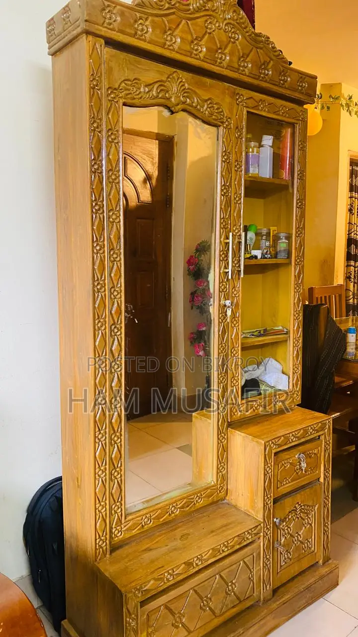Dressing Table Made of Original Chittagong Teak Wood