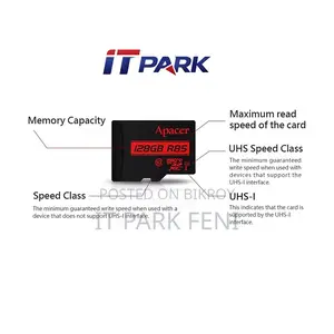 Apacer R85 128GB Micro SD Class-10 Memory Card