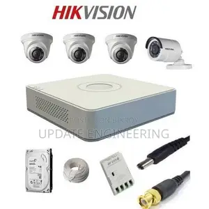 Hikvision CCTV Camera – 04 Pcs Packages