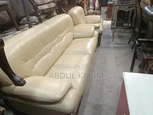 Imported Leather Sofa