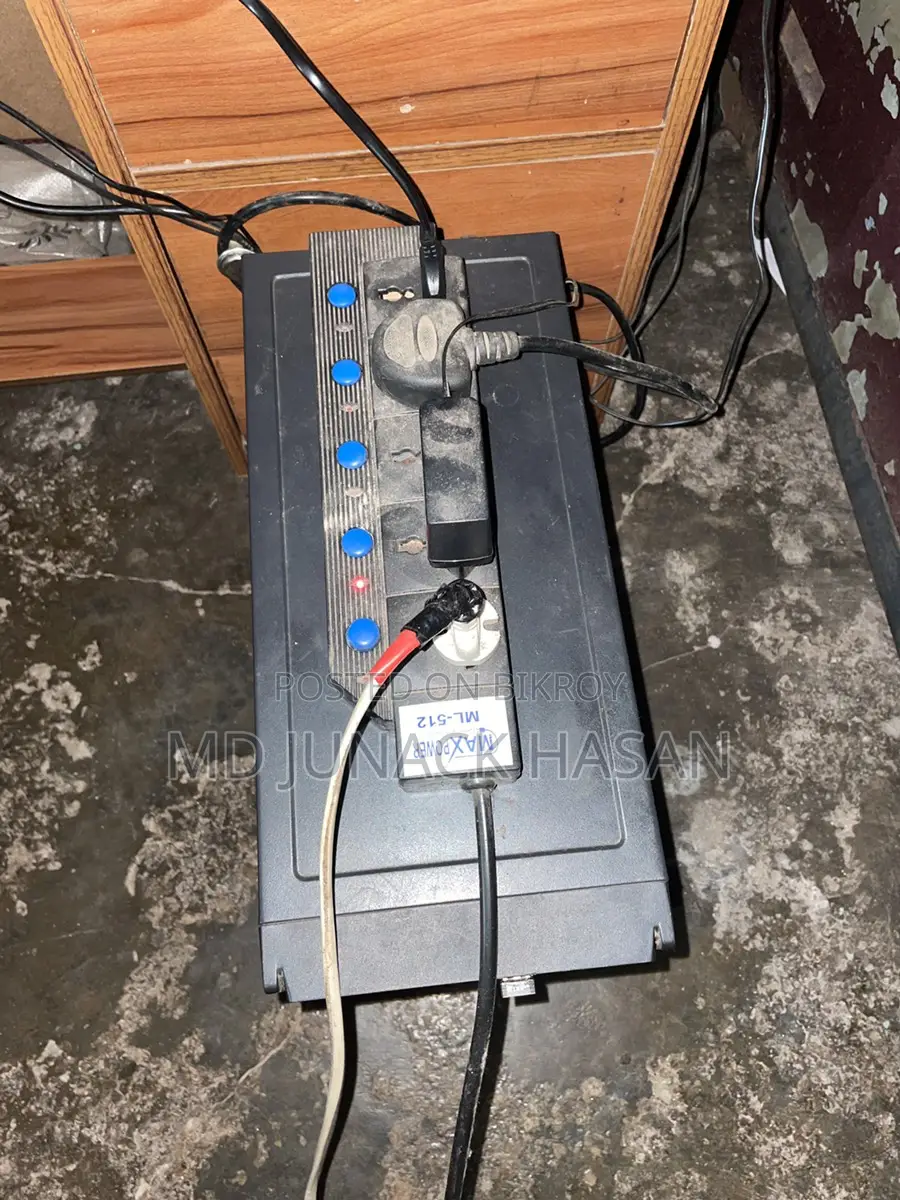 Full Desktop PC Setup with HP Monitor and MaxPower UPS - For Sale.