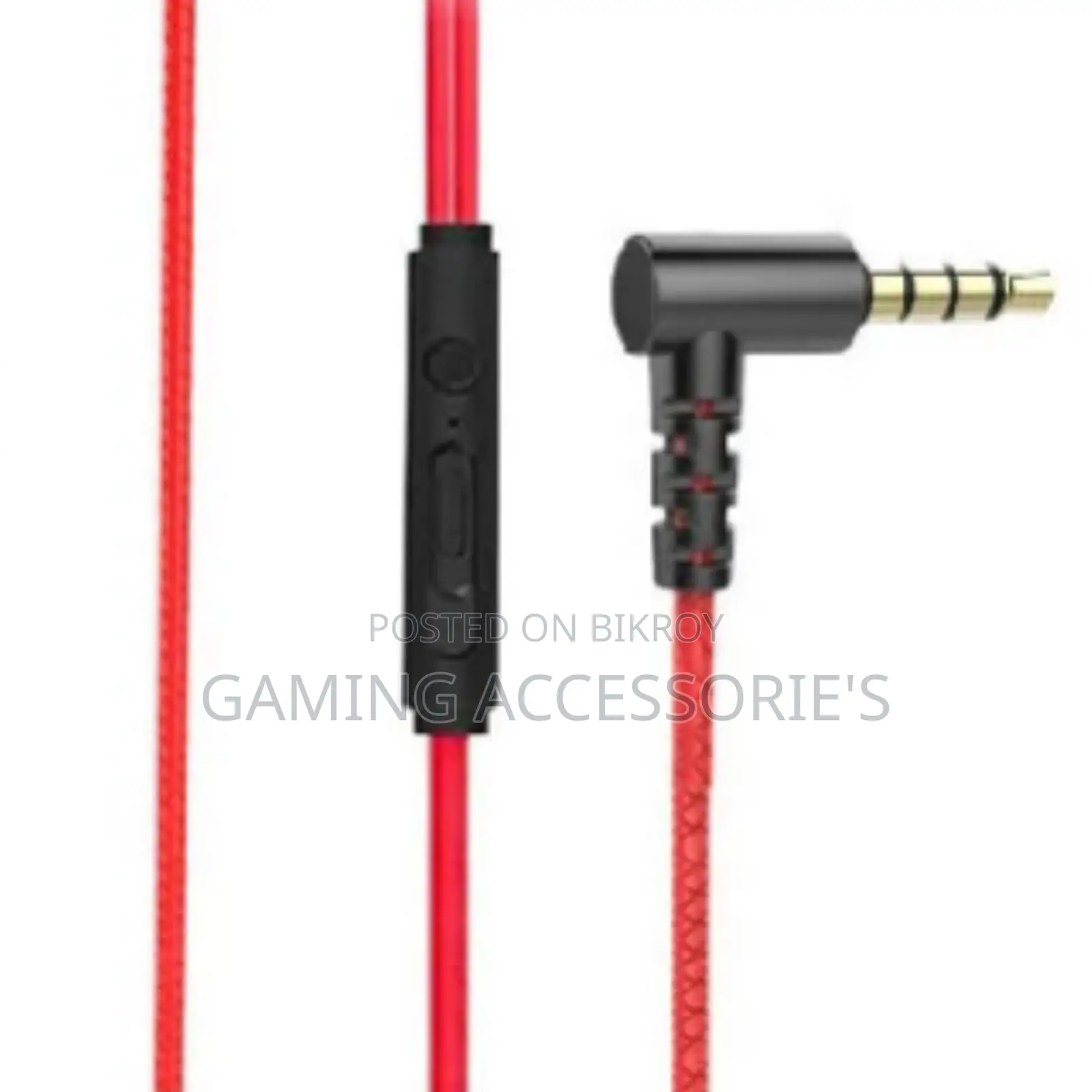 Gaming Earphone Model (g20r).type-3mm