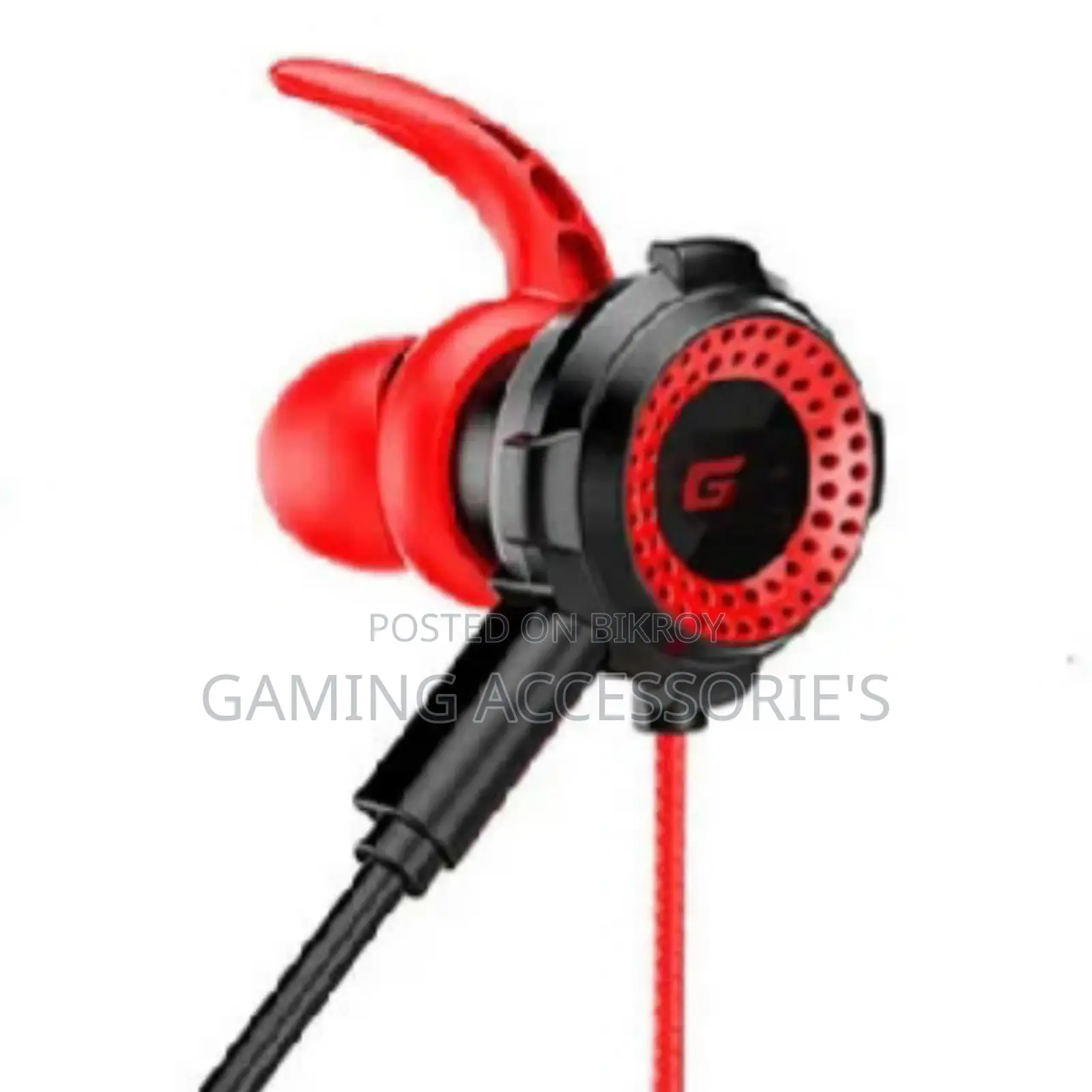 Gaming Earphone Model (g20r).type-3mm