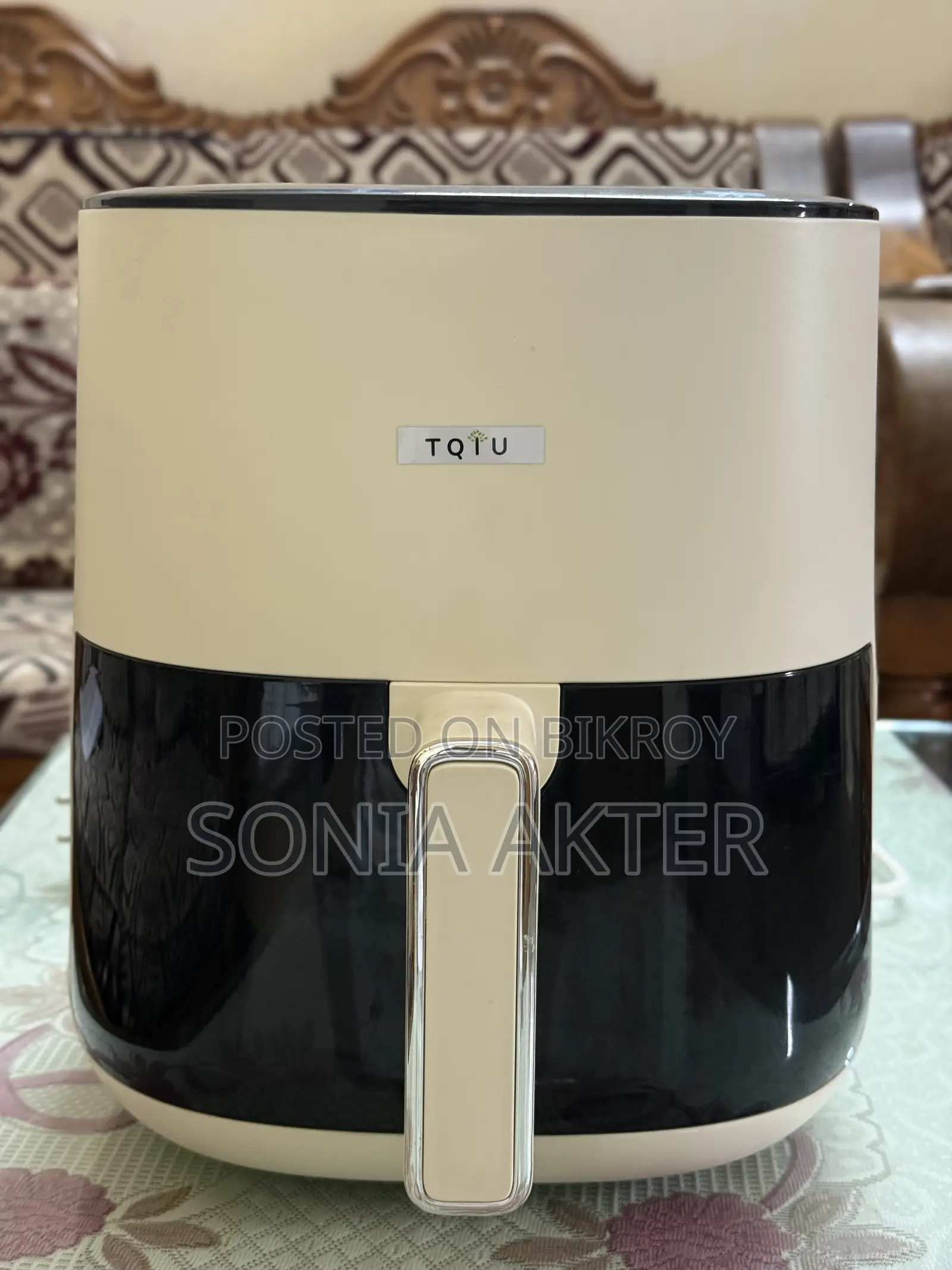 Tqiu Air Fryer – Almost New, খুব কম ব্যবহার করা