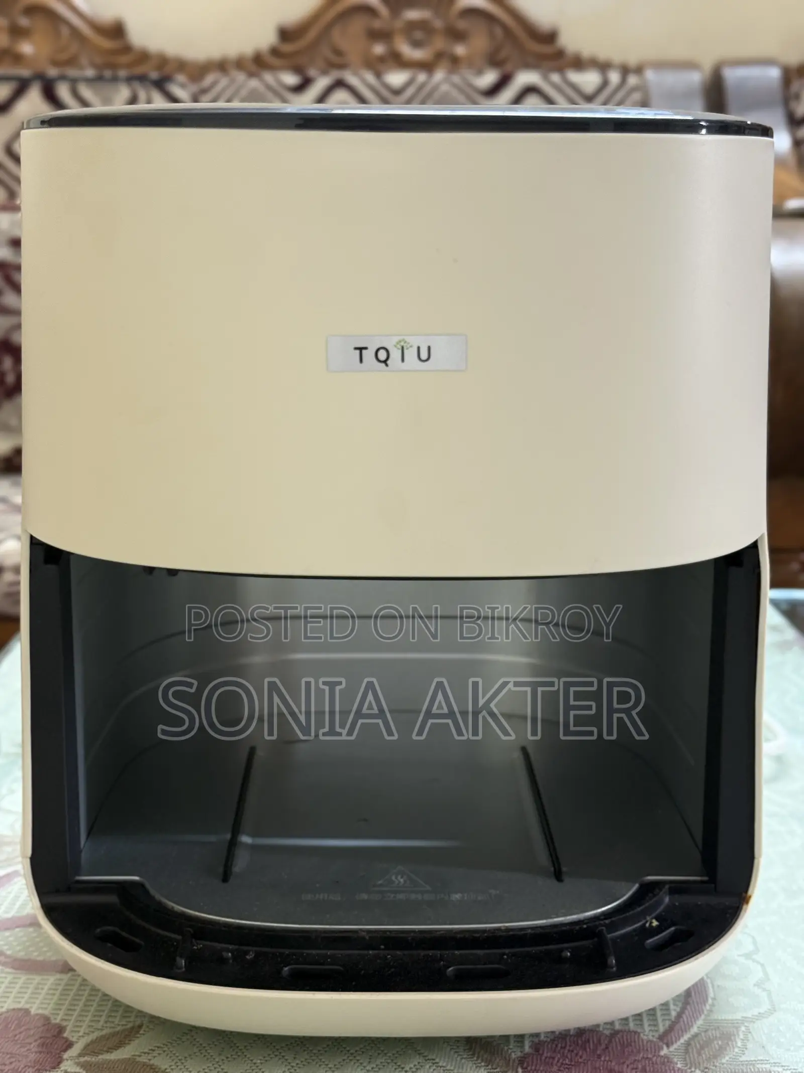 Tqiu Air Fryer – Almost New, খুব কম ব্যবহার করা