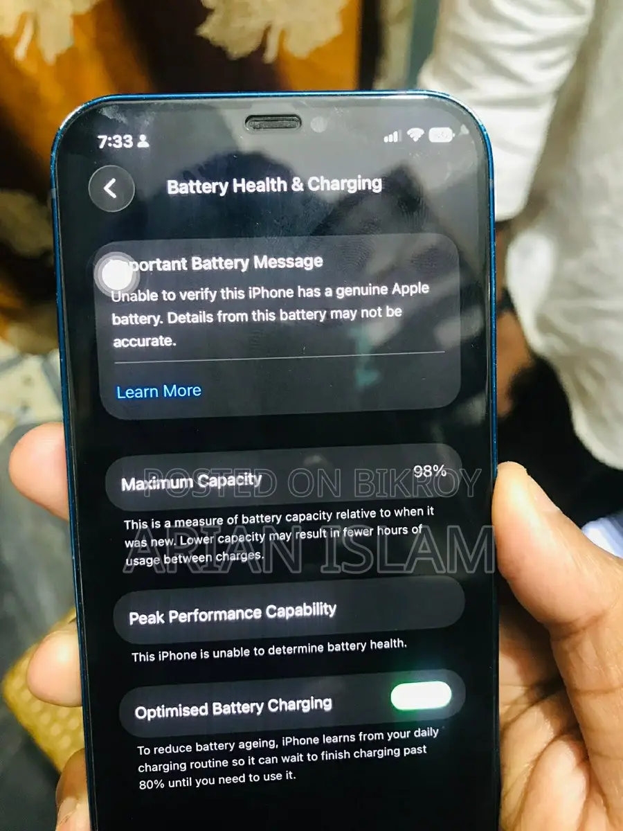 Apple iPhone 12 128 gb (Used)