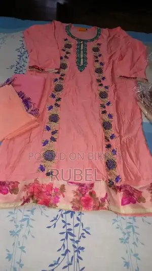 আনস্টিচড ৩ পিস ড্রেস