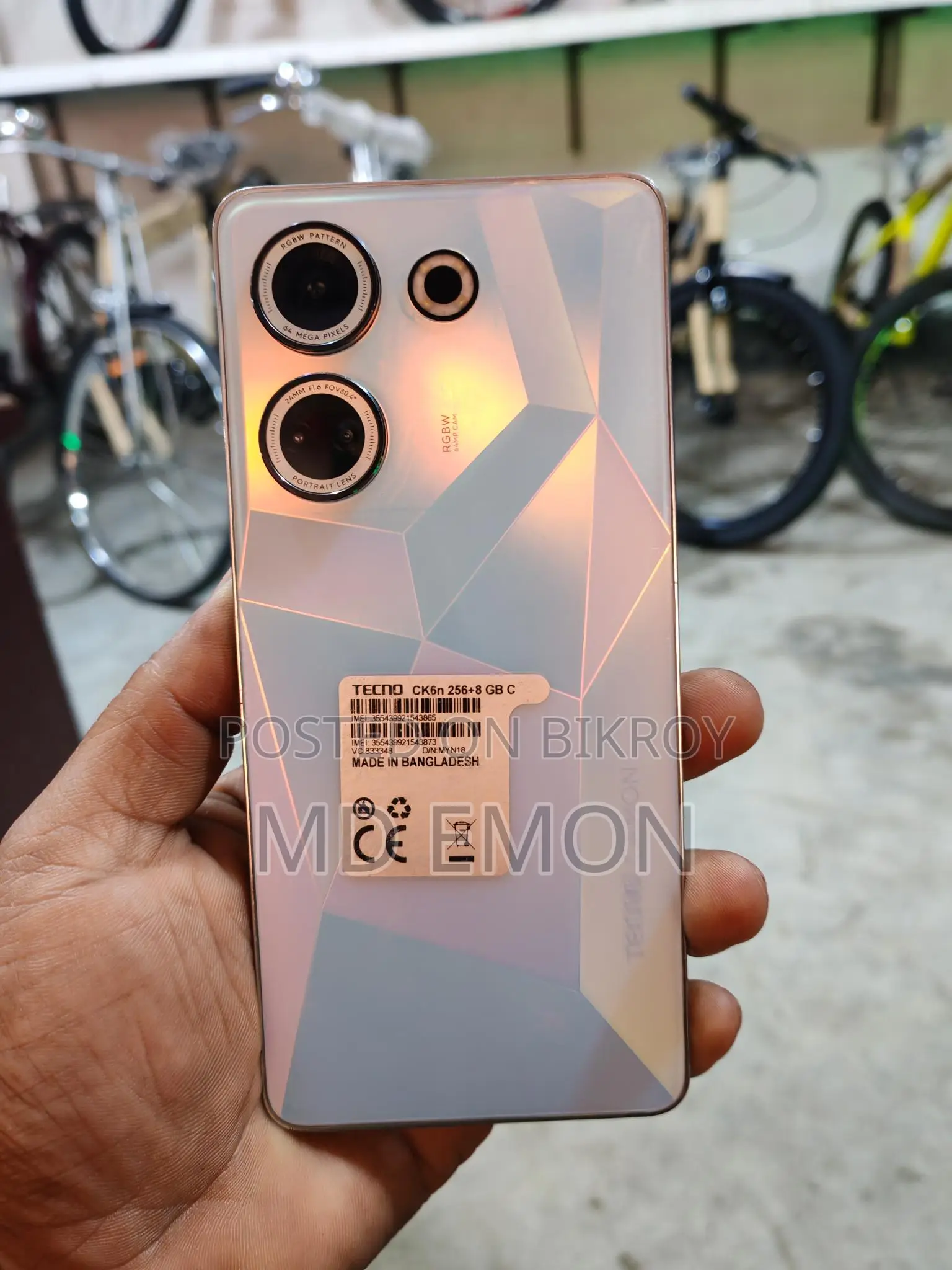 Tecno Camon 20 . (Used)