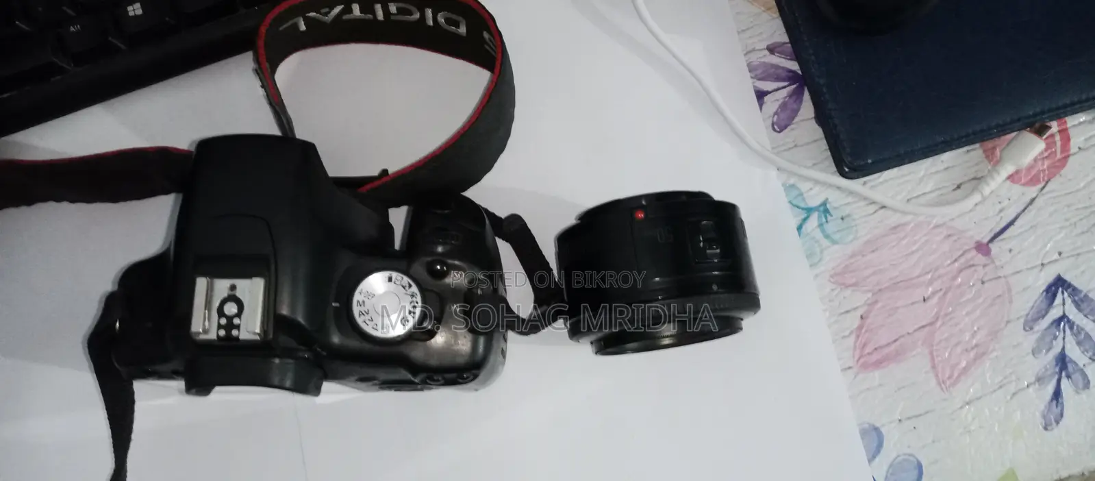 Canon EOS 500D With 50mm Prime Lens