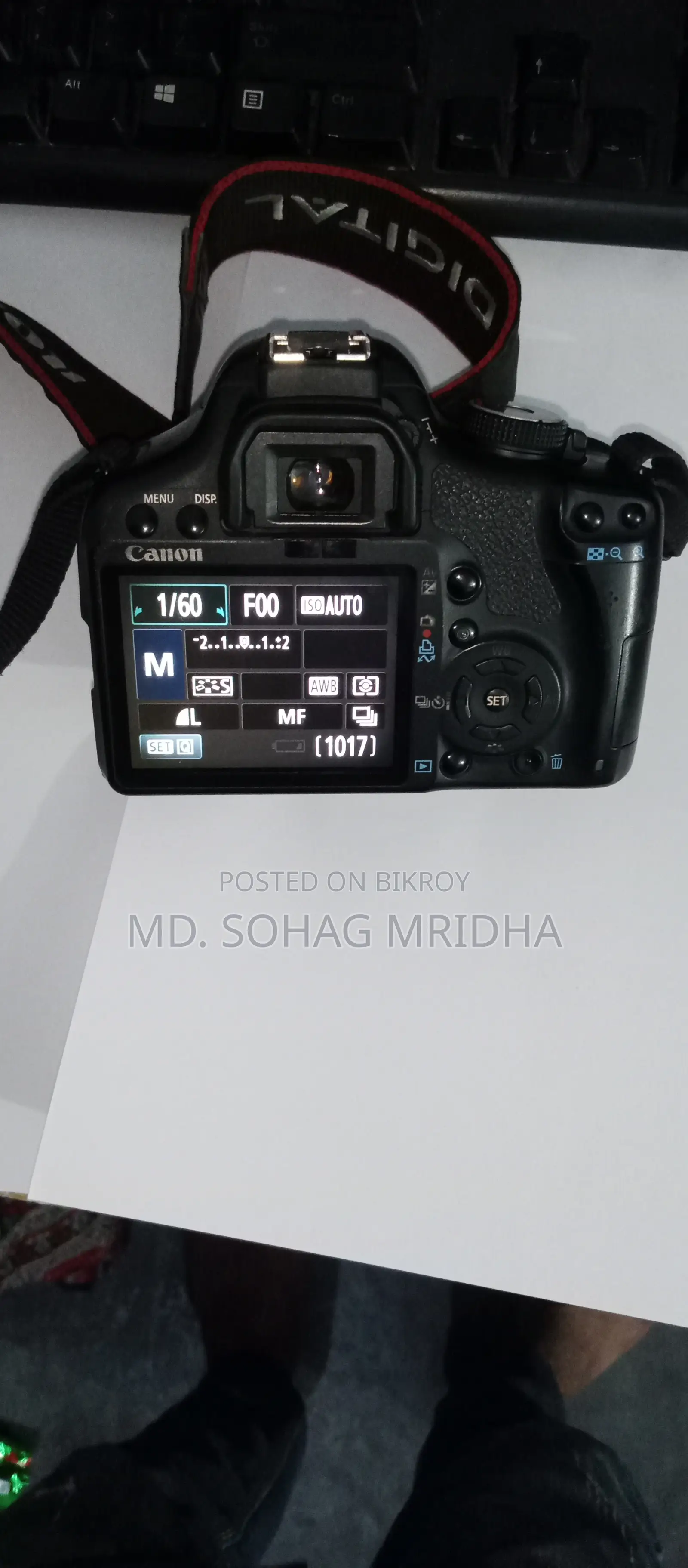 Canon EOS 500D With 50mm Prime Lens
