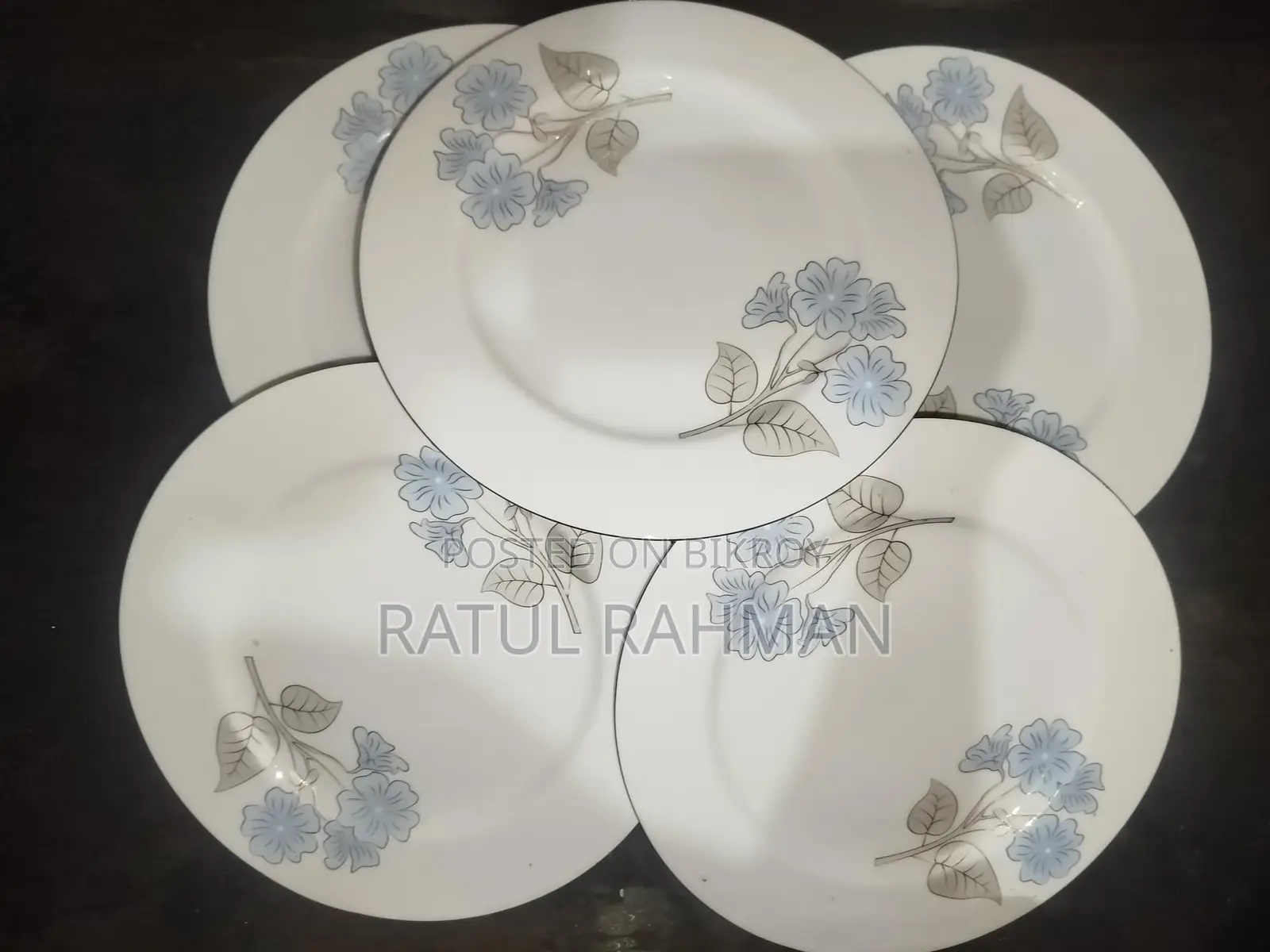 ছয় পিস সিরামিক প্লেট সেট